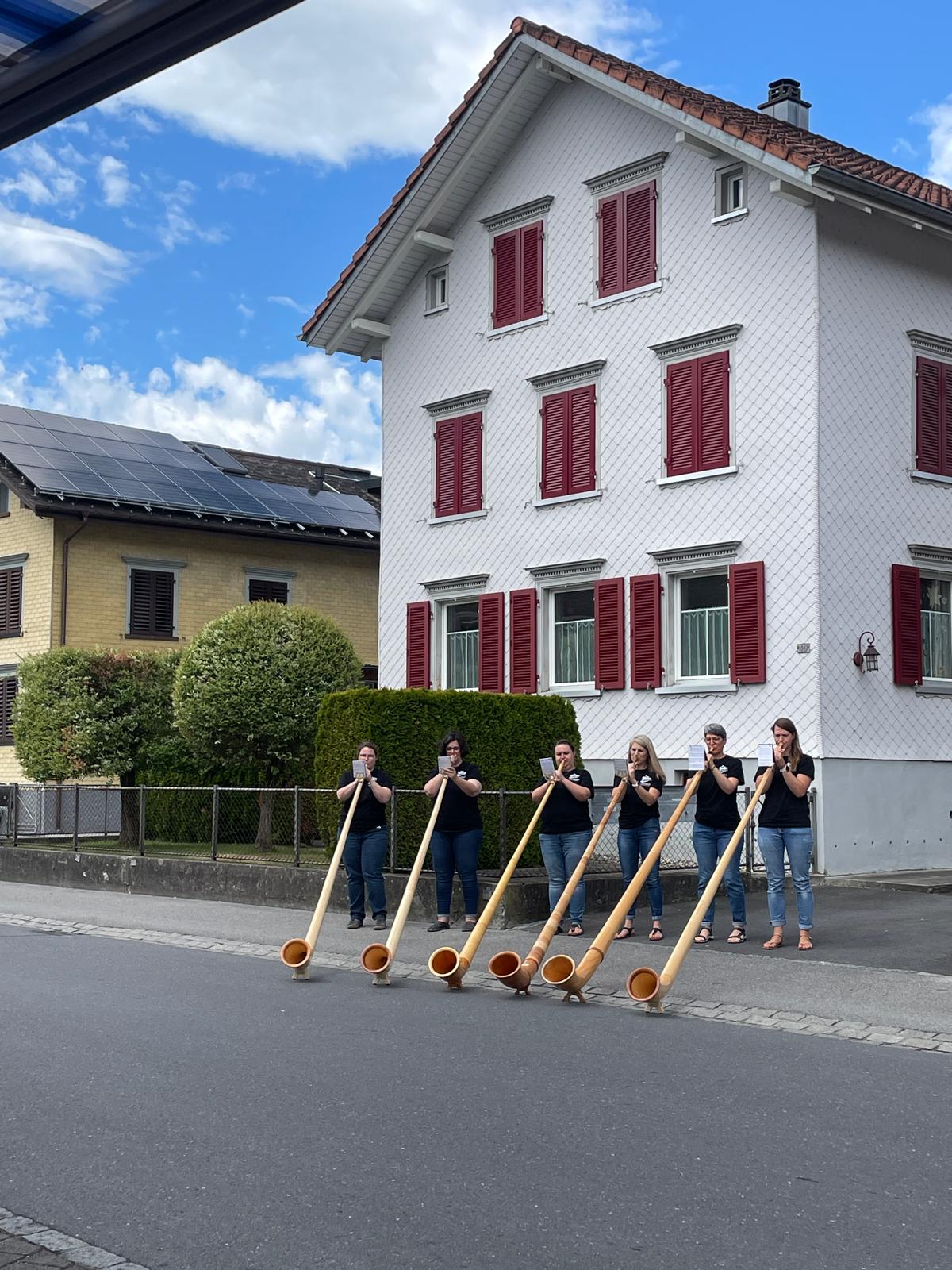 Auftritt am Stütlifest 2026 in Buchs
